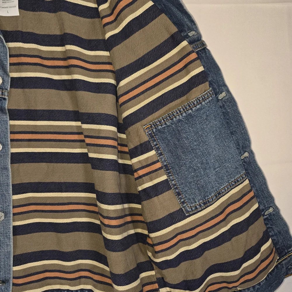 Levi's Blue Denim Jacket for Men - Picture 7 of 11